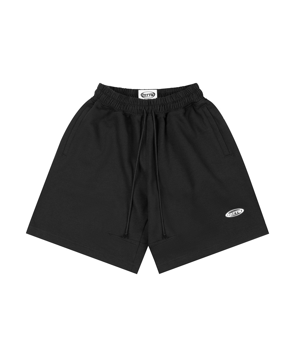 BASIC WAXED SHORTS [ black ]