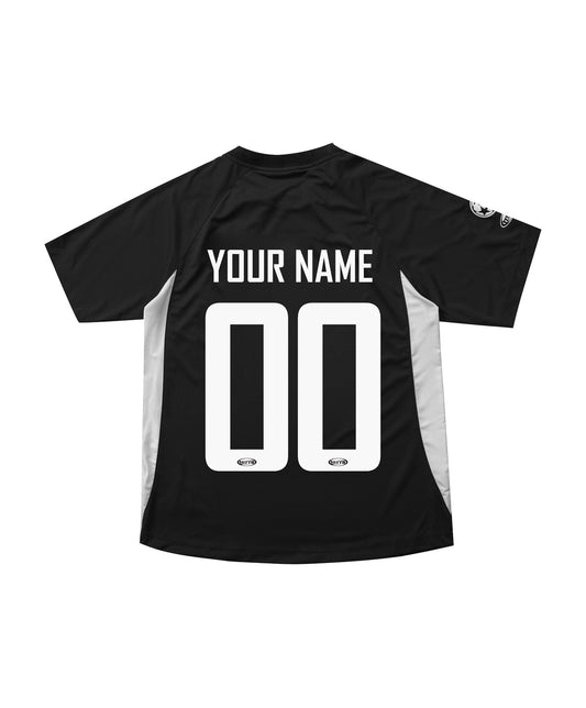 CUSTOM FOOTBALL JERSEY [ black ]