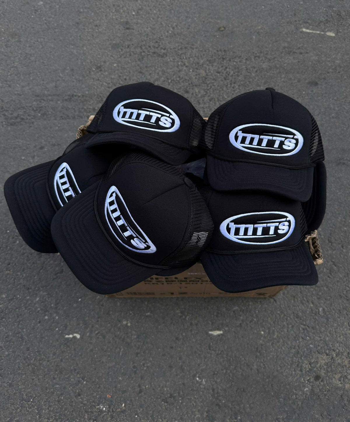 MTTS TRUCKER CAP [ black ]