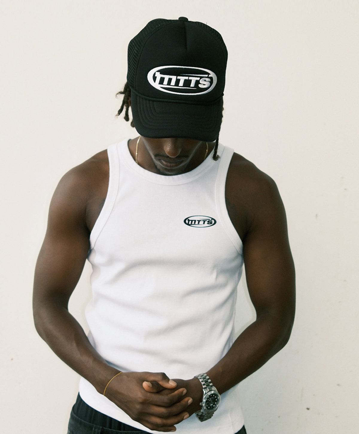 MTTS TRUCKER CAP [ black ]